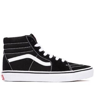 Vans Men’s Sk8-Hi Sneakers in Black/White, Size 11.5